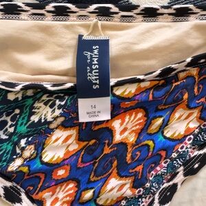 Swim Suits For All Multicolor Swimsuit bottoms